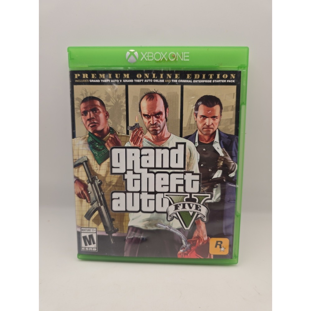 XBox one premium ed Grand Theft Auto Five game